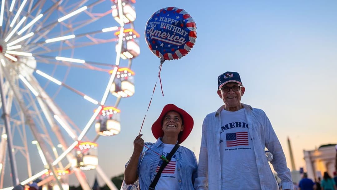 America 250 kicks off in nation's capital as Americans brave weather to celebrate Independence Day - Fox News