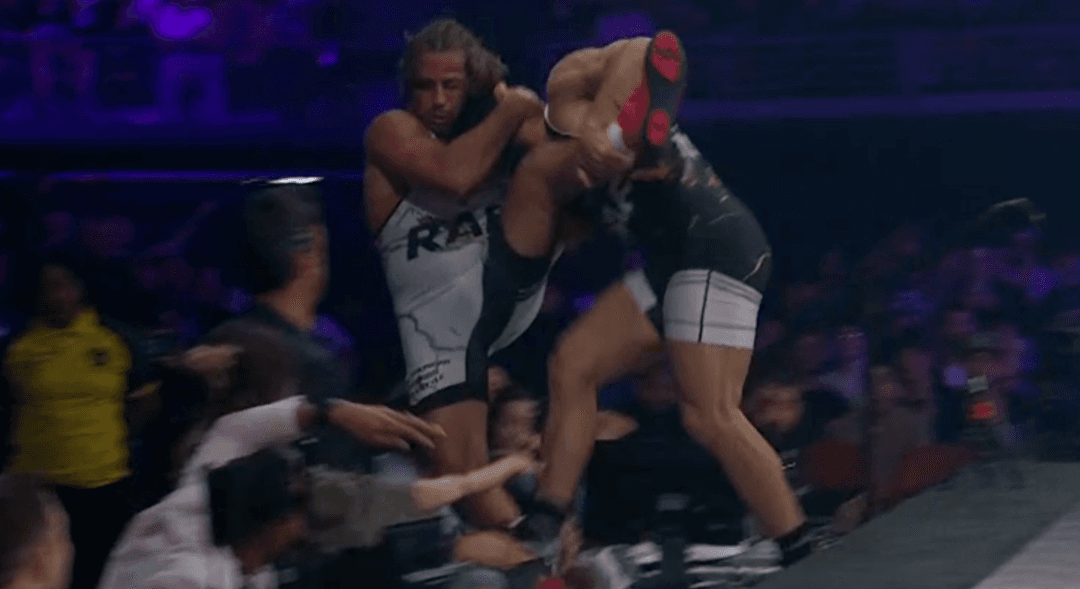 Arman Tsarukyan vs Urijah Faber RAF08 result: Drama as UFC stars fly off stage during intense match - Bloody Elbow