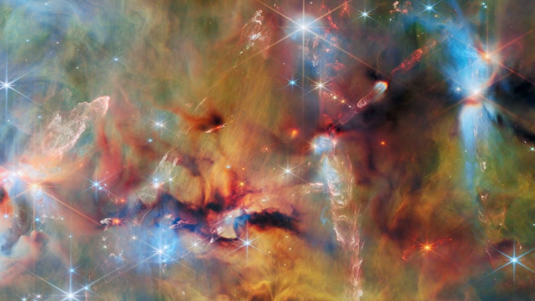James Webb telescope finds a colorful surprise buried in the Sword of Orion - Live Science