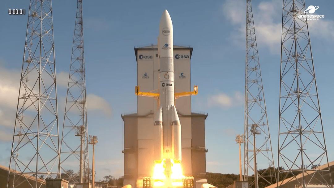 European rocket launches record-breaking mission with Amazon LEO satellites - Space