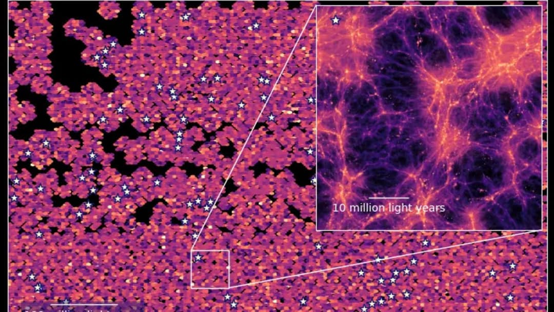 Enormous 3D map of the universe shows brilliant 'sea of light' near the cosmic dawn - Live Science