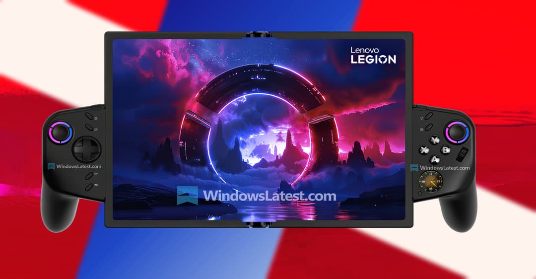 Lenovo Legion Go Fold concept leaks with 7.7-inch to 11.6-inch folding POLED display, Lunar Lake SoC - VideoCardz.com
