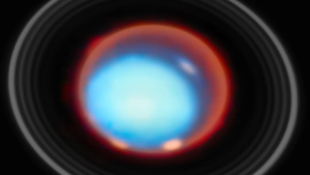 Webb Just Spent 17 Hours Staring at Uranus—and Found Its Auroras Are Even Weirder Than We Thought - Gizmodo