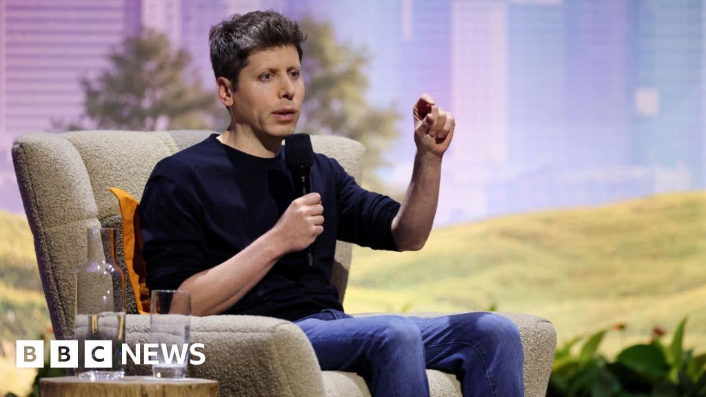 OpenAI boss says world 'right to be afraid' but 'should trust' AI firms - BBC