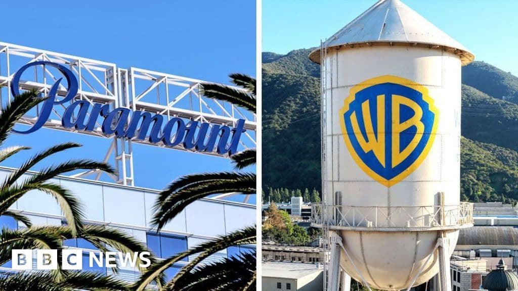 Paramount takes over Warner Bros in $110bn Hollywood merger - BBC