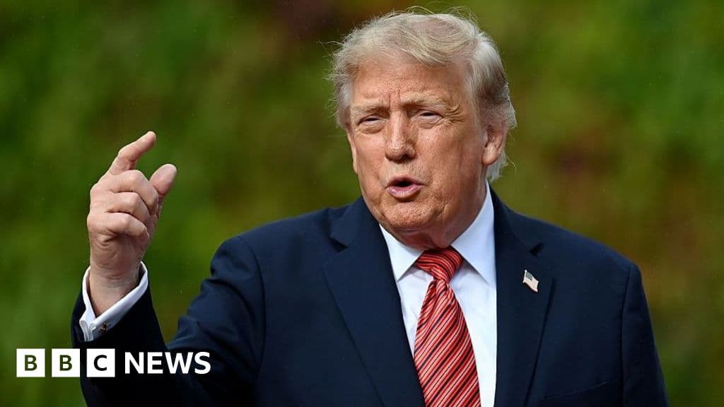 Trump reveals millions of dollars' worth of share deals in big tech and AI - BBC