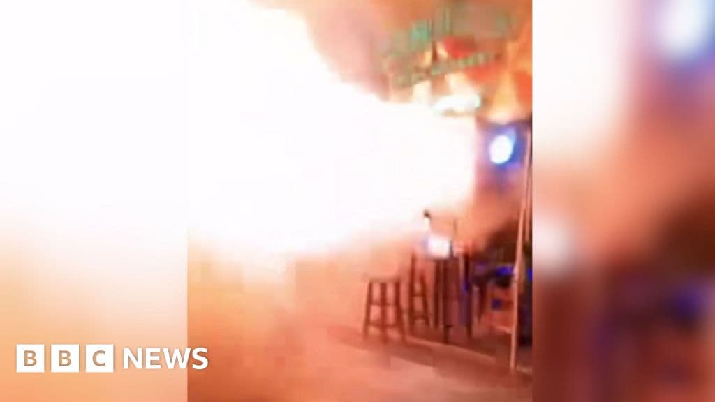 At least 27 killed in Bangkok bar fire, Thai authorities say - BBC