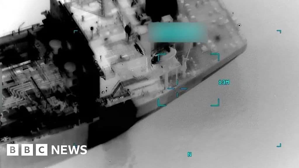 Three Indian sailors killed in US strike on oil tanker - BBC