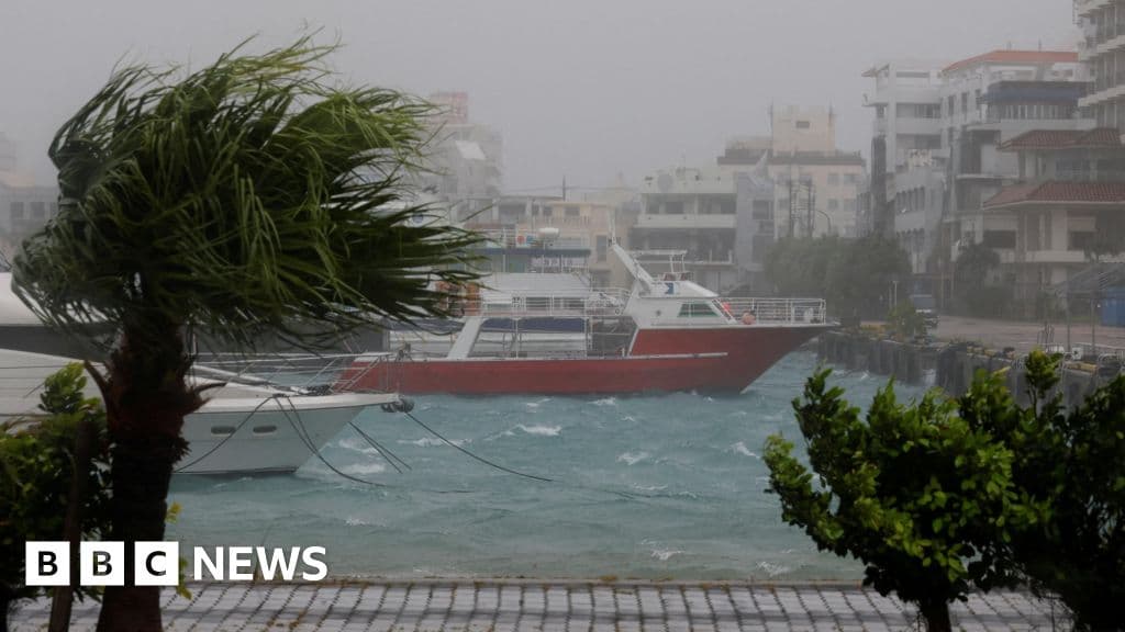 Typhoon Bavi: China braced for second major storm in a week - BBC