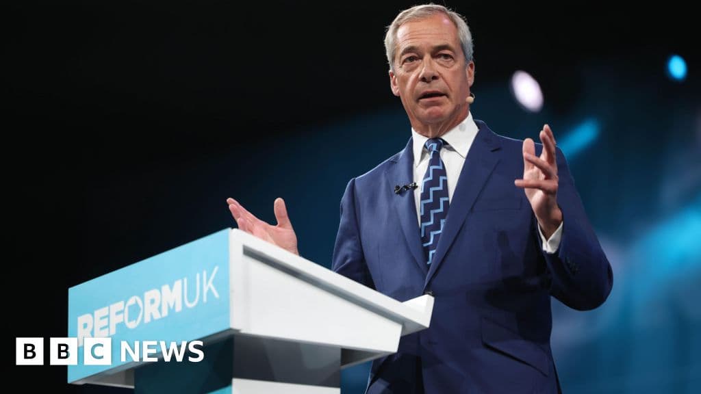 Reform claims to now have more members than Labour - BBC