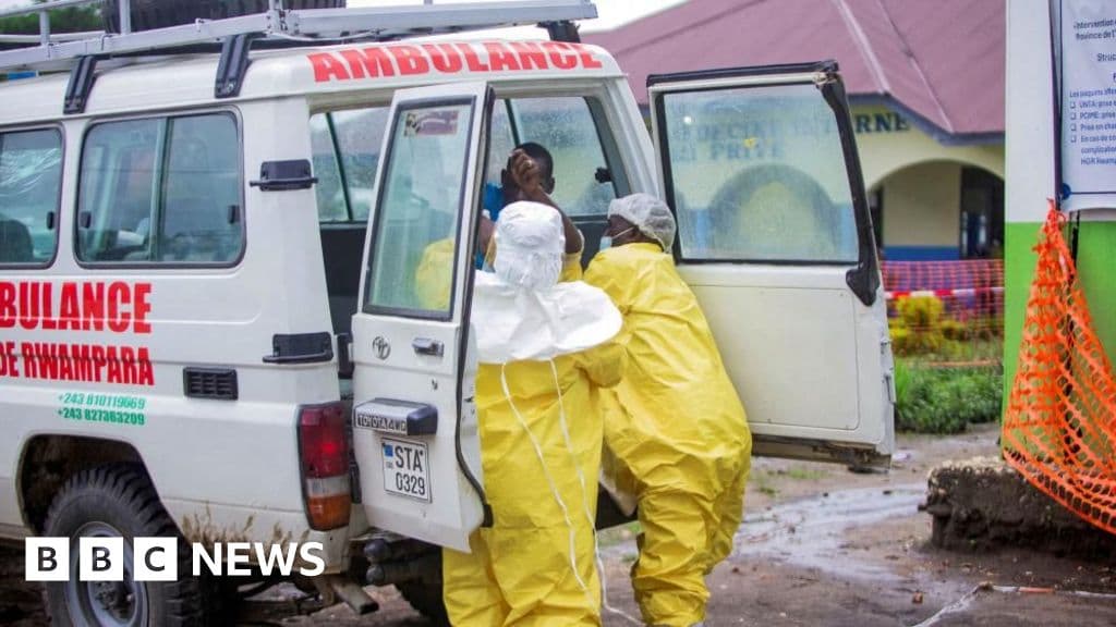 Ebola treatments trial begins in the Democratic Republic of Congo - BBC