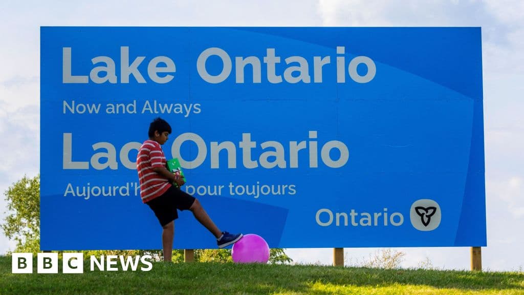 Apple Maps changes Lake Ontario to Lake America after Trump order - BBC