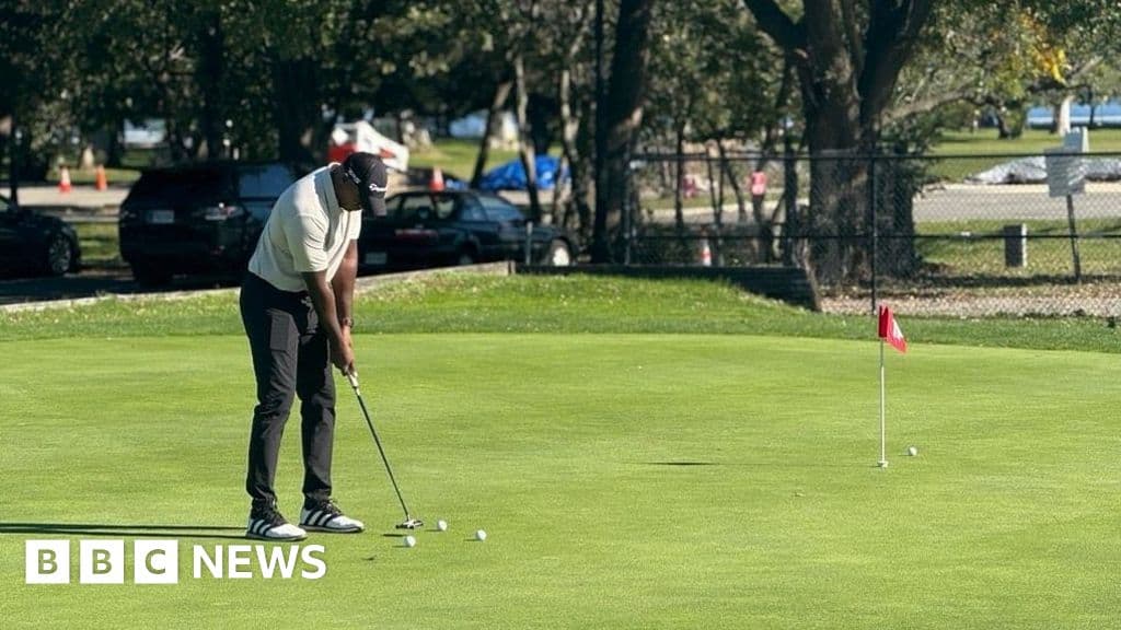 How plans to revamp a DC golf course landed Trump in a messy legal dispute - BBC