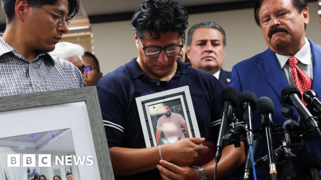 Man fatally shot by ICE in Houston was not intended target, DHS says - BBC