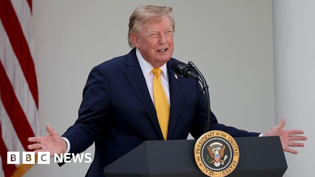 US-Canada trade war escalates as Trump threatens tariff hike on autos after Carney vows to retaliate - BBC