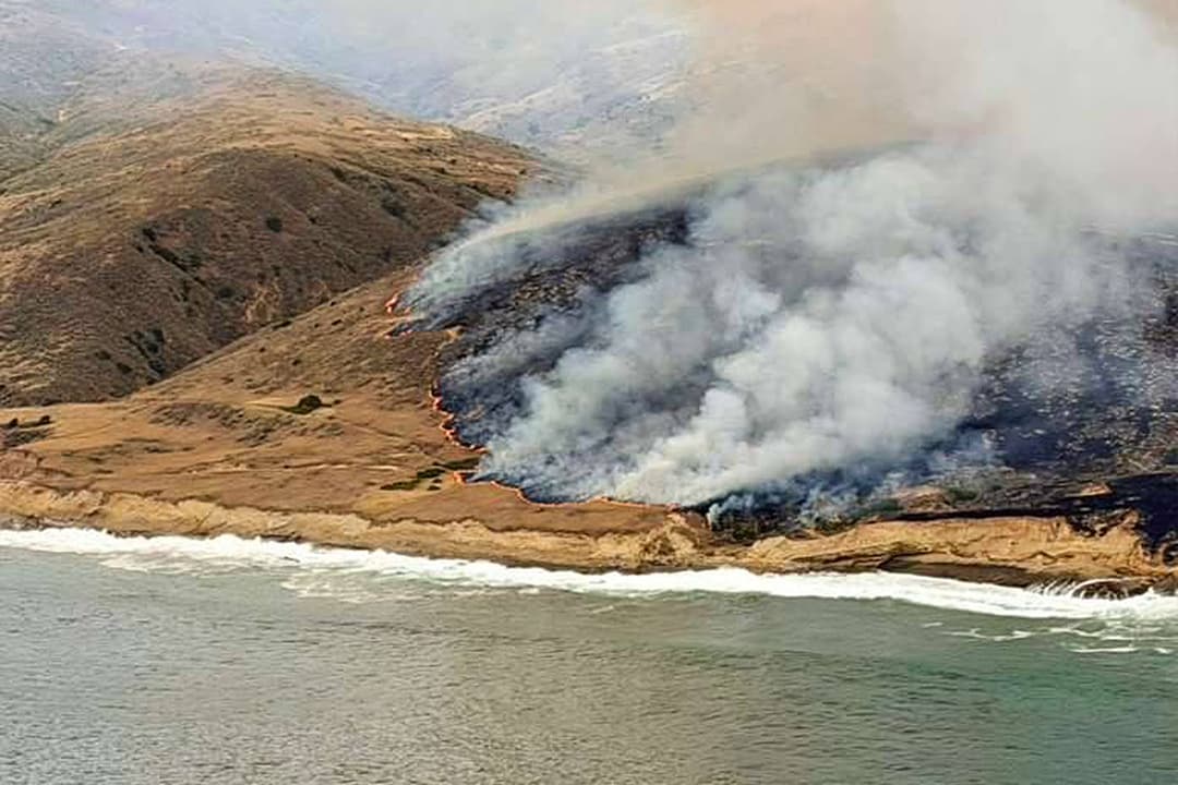 Man crashed into Channel Islands, set off major wildfire, officials say - SFGATE