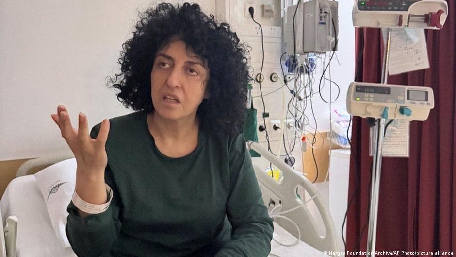 Iranian Nobel winner Mohammadi moved to Tehran hospital - DW.com