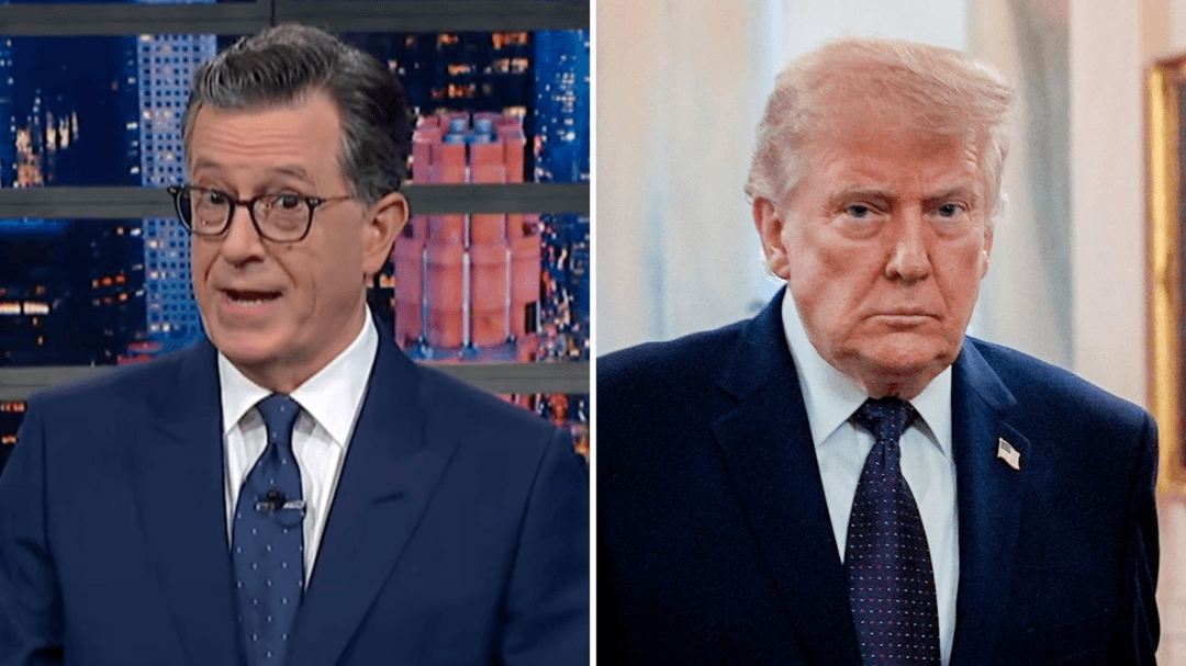 MS NOW: Trump Was ‘Personally Involved’ in Colbert Getting Axed - Yahoo