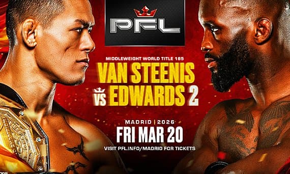 PFL Madrid ‘Van Steenis vs. Edwards 2’ play-by-play, results & round scoring - Sherdog